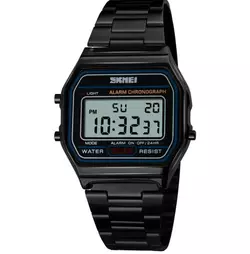 Годинник наручний Skmei 1123BK Black Годинник наручний Skmei 1123BK Black