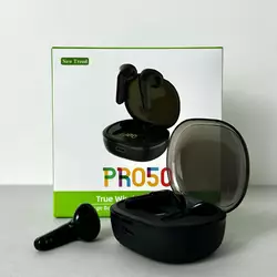 Бездротові навушники Pro 50 series, EarBuds, Smart Case (Чорний) Бездротові навушники Pro 50 series, EarBuds, Smart Case (Чорний)
