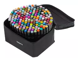 Скетч-маркери для малювання 168 шт. Скетч-маркери для малювання 168 шт.