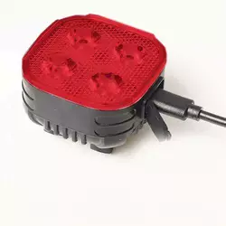 Велоліхтар STOP (red) FY-328-4LED з акумулятором Велоліхтар STOP (red) FY-328-4LED з акумулятором