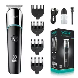 Тример VGR V-291 з 4 насадками LED (Блакитний) Тример VGR V-291 з 4 насадками LED (Блакитний)