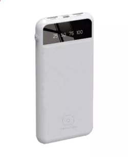 Павер Банк WUW Y110 2USB+Micro+Type-C LCD (10000mAh) Білий