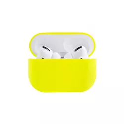 Силіконовий чохол для навушників pods PRO (Жовтий) Силіконовий чохол для навушників pods PRO (Жовтий)