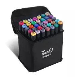 Скетч-маркеры для рисования 36 шт. Скетч-маркеры для рисования 36 шт.