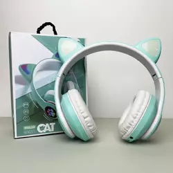 Беспроводные наушники Cat Ear RGB STN-28 (Мятный) Беспроводные наушники Cat Ear RGB STN-28 (Мятный)