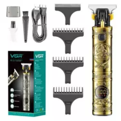 Тример VGR V-097 з 3 насадками LED Тример VGR V-097 з 3 насадками LED