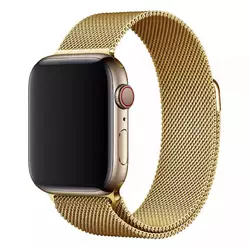 Ремінець для розумного годинника Smart Watch 42/44 Міланська петля (Жовтий) Ремінець для розумного годинника Smart Watch 42/44 Міланська петля (Жовтий)