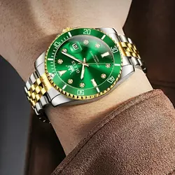 Годинник наручний Olevs 9809 Green Accents Годинник наручний Olevs 9809 Green Accents