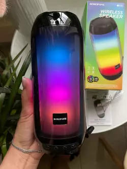 Бездротова колонка Borofone Light BR25 (Чорний) Бездротова колонка Borofone Light BR25 (Чорний)