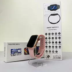 Розумний годинник Smart Т900 Pro Max (Lux) Рожевий Розумний годинник Smart Т900 Pro Max (Lux) Рожевий