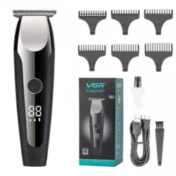 Триммер VGR V-059 с 4 насадками LED Триммер VGR V-059 с 4 насадками LED