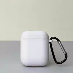 Чохол з карабіном для pods 2 (Білий) Чохол з карабіном для pods 2 (Білий)