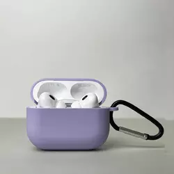 Чохол з карабіном для pods PRO 2 (Бузковий) Чохол з карабіном для pods PRO 2 (Бузковий)