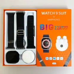 Комплект Big 2.20 (Watch 9 + Pro 6) Чорний Комплект Big 2.20 (Watch 9 + Pro 6) Чорний