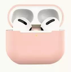 Силіконовий чохол для навушників pods 3 (Пудра) Силіконовий чохол для навушників pods 3 (Пудра)