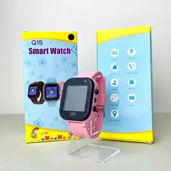 Дитячий годинник Smart Q15 (Рожевий) Дитячий годинник Smart Q15 (Рожевий)
