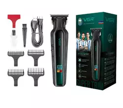 Тример VGR V-930 з 4 насадками LED (Зелений) Тример VGR V-930 з 4 насадками LED (Зелений)