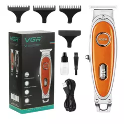 Триммер VGR V-263 с 3 насадками LED (Оранжевый) Триммер VGR V-263 с 3 насадками LED (Оранжевый)