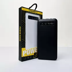 Power Bank Box LED с кабелем USB+Micro+Type-C+Lightning (10000mAh) Черный Power Bank Box LED с кабелем USB+Micro+Type-C+Lightning (10000mAh) Черный