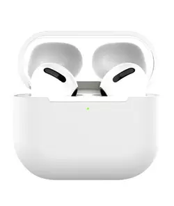 Силіконовий чохол для навушників pods 3 (Білий) Силіконовий чохол для навушників pods 3 (Білий)