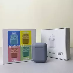 Бездротові навушники i12 Pods (Сірий) Бездротові навушники i12 Pods (Сірий)