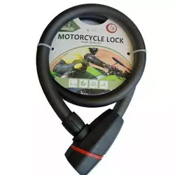 Велосипедный замок 8120 (18*100 трос) 2 ключа Велосипедный замок 8120 (18*100 трос) 2 ключа