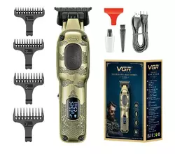 Тример VGR V-954 з 4 насадками LED Тример VGR V-954 з 4 насадками LED