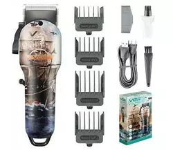 Аккумуляторная машинка для стрижки VGR V-690 с 4 насадками Аккумуляторная машинка для стрижки VGR V-690 с 4 насадками