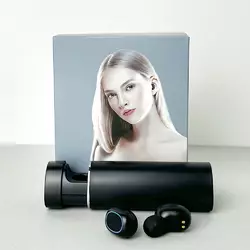 Бездротові навушники N21 series, EarBuds, Smart Case (Чорний) Бездротові навушники N21 series, EarBuds, Smart Case (Чорний)