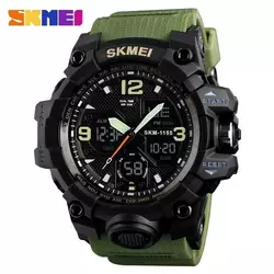 Годинник наручний Skmei 1155BAG Army Green Годинник наручний Skmei 1155BAG Army Green