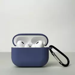 Чохол з карабіном для pods PRO 2 (Темно-бузковий) Чохол з карабіном для pods PRO 2 (Темно-бузковий)