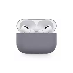 Силіконовий чохол для навушників pods PRO (Темно-бузковий) Силіконовий чохол для навушників pods PRO (Темно-бузковий)