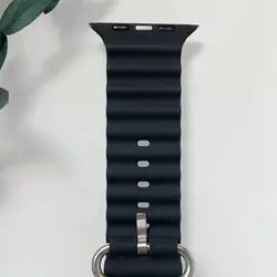 Силіконовий ремінець для Smart Watch Ocean Band 42/44/45/49 (Чорний) Силіконовий ремінець для Smart Watch Ocean Band 42/44/45/49 (Чорний)