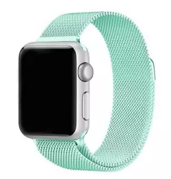 Ремешок для умных часов Smart Watch 42/44 Миланская петля (Мятный) Ремешок для умных часов Smart Watch 42/44 Миланская петля (Мятный)