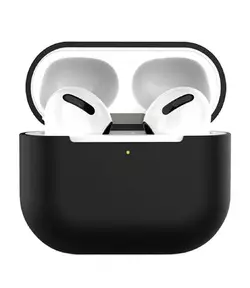 Силіконовий чохол для навушників pods 3 (Чорний) Силіконовий чохол для навушників pods 3 (Чорний)