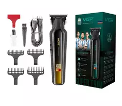 Триммер VGR V-930 с 4 насадками LED (Золотой) Триммер VGR V-930 с 4 насадками LED (Золотой)