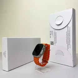 Розумний годинник Smart Watch Ultra + (white box) Помаранчевий Розумний годинник Smart Watch Ultra + (white box) Помаранчевий
