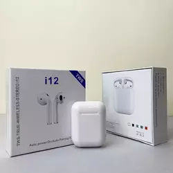 Беспроводные наушники TWS i12 (Белый) Беспроводные наушники TWS i12 (Белый)