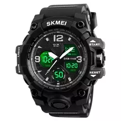 Годинник наручний Skmei 1155BBK Black Годинник наручний Skmei 1155BBK Black
