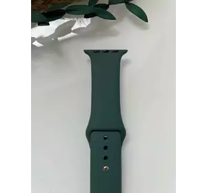 Силіконовий ремінець для розумного годинника Smart Watch 38/40 (Хакі)