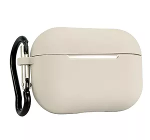 Чохол з карабіном для pods PRO (Бежевий) Чохол з карабіном для pods PRO (Бежевий)