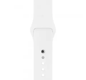 Силіконовий ремінець для розумного годинника Smart Watch 42/44 (Білий)