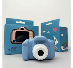 Дитячий фотоапарат ET004 (Блакитний)