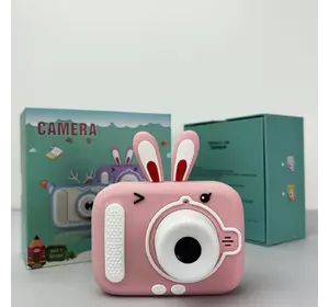 Дитячий фотоапарат X900 Rabbit (Рожевий)