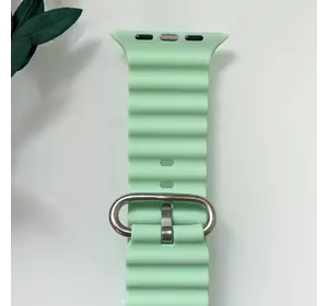 Силиконовый ремешок для Smart Watch Ocean Band 42/44/45/49 (Салатовый)