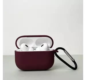 Чохол з карабіном для pods PRO 2 (Бордовий) Чохол з карабіном для pods PRO 2 (Бордовий)