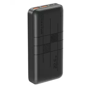 Power Bank XO PR188 (22.5W) 2USB+Micro+Type-C (20000mAh) Чорный Power Bank XO PR188 (22.5W) 2USB+Micro+Type-C (20000mAh) Чорный