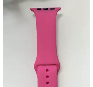 Силиконовый ремешок для умных часов Smart Watch 38/40 (Розовый)