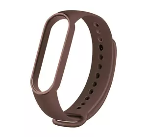 Силиконовый ремешок для фитнес-браслета Mi band M6/7/8 (Коричневый) Силиконовый ремешок для фитнес-браслета Mi band M6/7/8 (Коричневый)