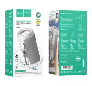 Бездротова колонка Hoco BS48 Artistic (Сірий) Бездротова колонка Hoco BS48 Artistic (Сірий)